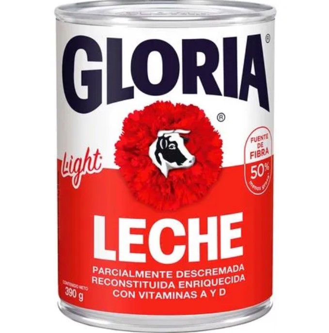 LECHE GLORIA TARRO LIGHT 390G