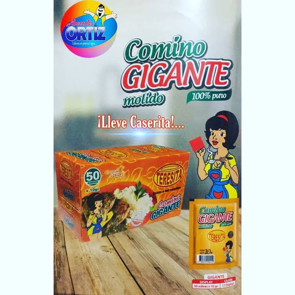 COMINO GIGANTE MOLIDO TERESITA 10G