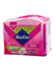 NOSOTRAS  NATURAL INVISIBLE CLASICA X10UNI