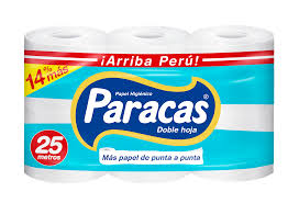 PAPEL HIGIENICO PARACAS X6 25 MT